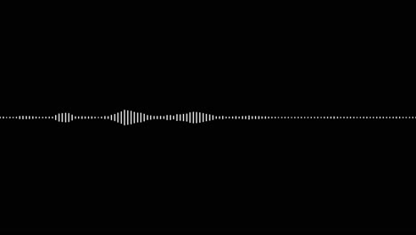 Un-Simple-Efecto-De-Visualización-De-Audio-En-Blanco-Y-Negro