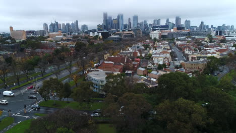 Moody-cloudy-Melbourne-with-stunning-drone