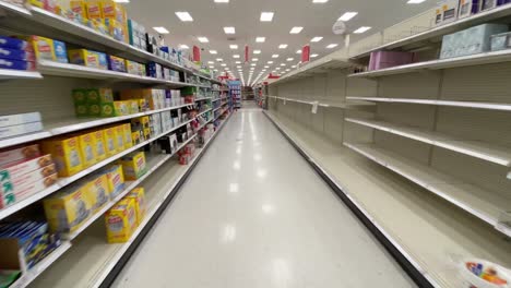 Target-Shelves-Are-Completely-Empty-Of-Toilet-Paper-During-Coronavirus-Pandemic