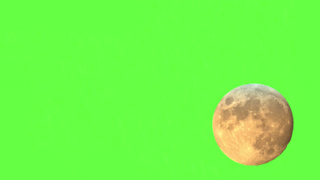 Large-Colourful-Full-Moon-Time-Lapse-On-A-Green-Screen