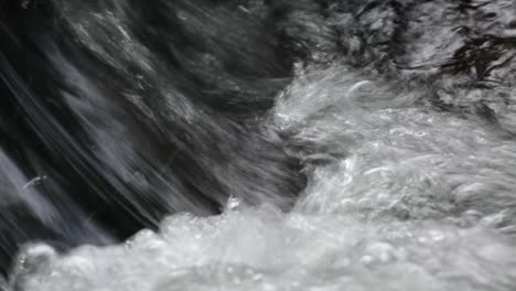 Close-up-of-an-abundant-river-stream-splashing