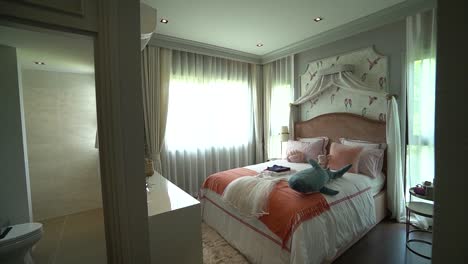 Rosa-Mar-Tema-Dormitorio-Diseño-De-Interiores-Nadie
