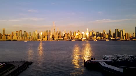 Luftbild-Der-Skyline-Von-New-York