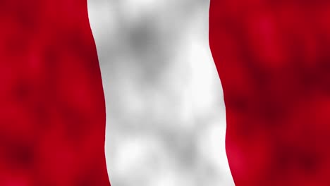 Peru-Nation-Country-Flag-Waving-in-the-Wind---Motion-Graphic