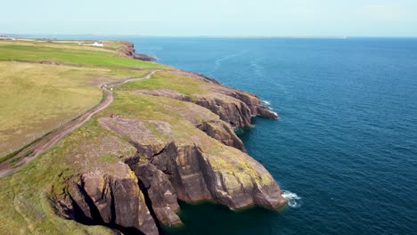 flying-over-cliffs-in-Ireland