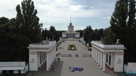 Aerial-shot-of-Expo-Center-of-Ukraine