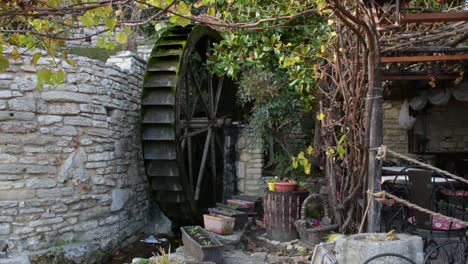 Old-watermill-in-the-Architectural-Queen-Mary-Palace-Complex-in-Balchik-Bulgaria