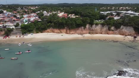 Luftdrohnenaufnahme-Von-Pipa-Beach-Brasilien