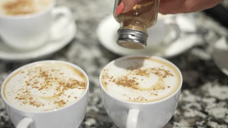 Café,-Espressomaschine,-Kaffeetassen-Mit-Zimt