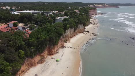 Toma-Aérea-De-Drones-De-La-Playa-De-Pipa-Brasil