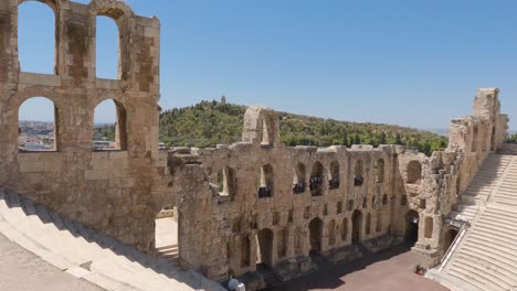 Stunning-shot-of-the-Odeon-of-Herodes-Atticus-Theatre-with-no-tourists-in-sight