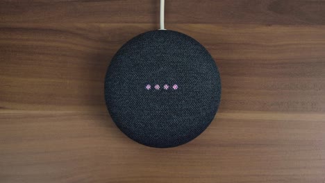 Setting-up-a-Google-Nest-Home-Mini-smart-speaker-with-built-in-Google-Assistant