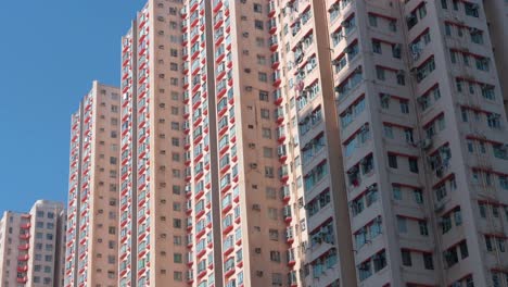 Edificios-De-Viviendas-Residenciales-Masivas-Se-Ven-En-Hong-Kong