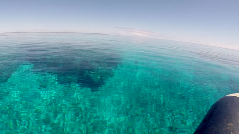 POV-Moving-Towards-Navigation-Light-Over-Submerged-Reef-HANDHELD-SLOMO