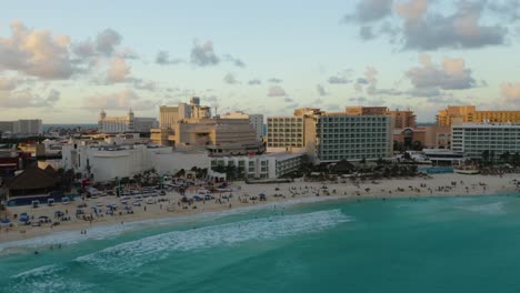 Aerial-View-of-Luxury-Beachfront-Resort-Hotels