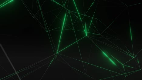 Plexus-abstract-network-science.-Motion-background.-Loop-animation