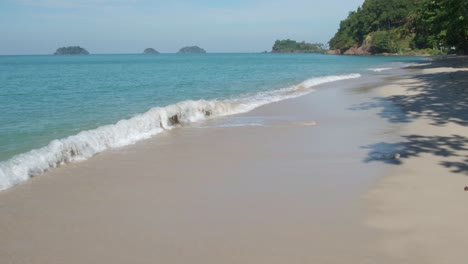 White-sand-beach-at-Koh-Chang-Island-in-Thailand
