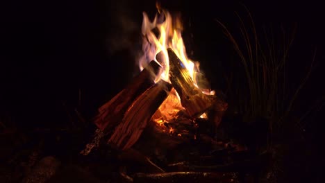Satisfying-feeling-staring-at-a-bonfire-camp