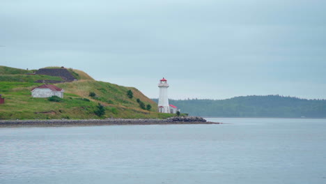 Lighthouse-on-the-coast-in-Canada