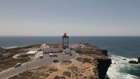 Leuchtturm-Von-Peniche-Und-Cabo-Carvoeiro-In-Portugal