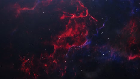 Rote-Nebelwolken-Im-Universum-4k