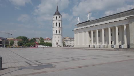 Centro-Histórico-De-La-Ciudad-De-Vilnius-En-Lituania