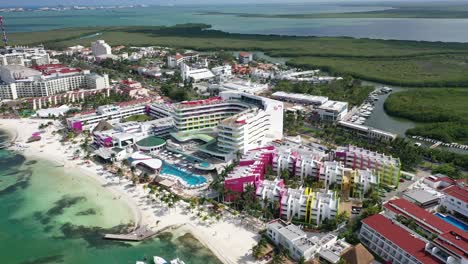 Cancun-Mexico-Tempation-Resort-drone-video