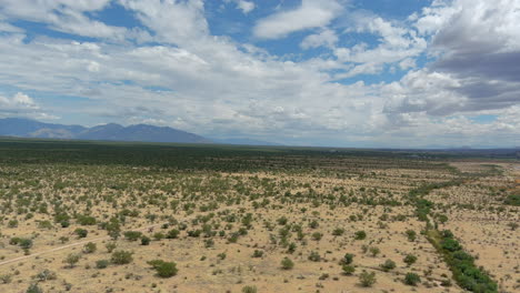 Breite-Luftaufnahme-Der-Sonora-Wüste-In-Arizona,-Langsame-Drohnenaufnahme