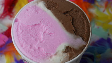 ice-cream,-Neapolitan-ice-cream,-food,-gelato,-strawberry,-vanilla,-chocolate-flavors,-commercial,-sweet,-frozen-snack,-sorbet-bowl