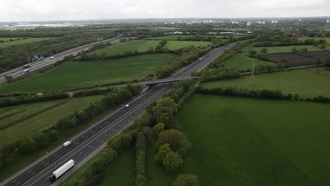 M6-M42-Motorway-Junction-Aerial-View-East-Birmingham-UK