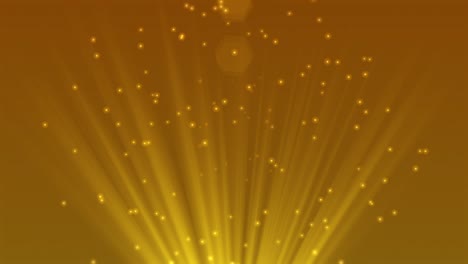 Goldenes-Licht-Atemberaubender-Gelber-Glühhintergrund