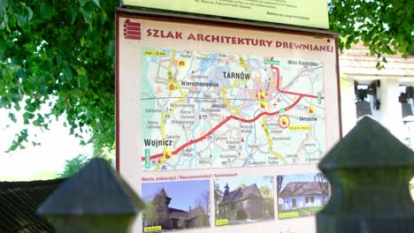 Map-view-of-famous-wooden-Polish-church-on-St
