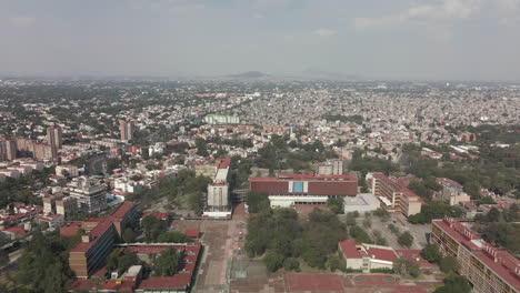 Aerial-view-of-UNAM-in-Mexico-city