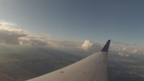 Flying-into-clouds-in-a-jet