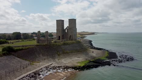 A-picturesque-view-of-the-Reculver-Towers-in-Kent