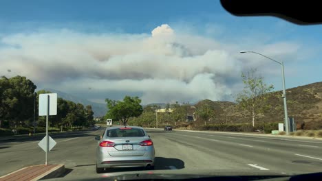 Condado-De-Orange-Julio,-2018-Fuego-Sagrado,-Incendio-Provocado