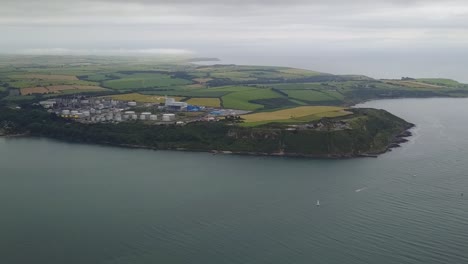 Cobh-Hafen-Luftbild