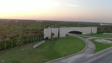 Drone-shot-of-Tulum-Country-Club