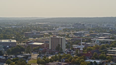 Augusta-Georgia-Aerial-v11-orbiting-shot-capturing-university-medical-center-and-downtown-cityscape-at-daytime---Shot-with-Inspire-2,-X7-camera---October-2020