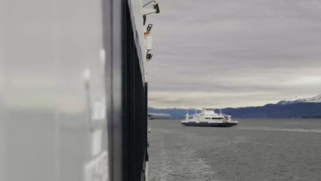 View-Of-Ferry-Passing-Behind-Ferry