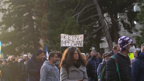 Anti-Vax-Demonstranten-Bei-Kundgebung-In-Wien,-Österreich