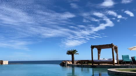 Hacienda-del-Mar-paradise-resort-infinity-pool-pagoda-relaxing-peaceful-holiday-sanctuary-time-lapse