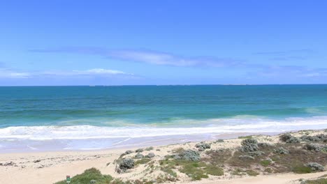 Guilderton-Beach-And-Moore-River-Panoramic-Shot,-Western-Australia