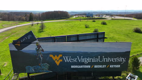 Plakatwerbung-Der-West-Virginia-University-Wvu