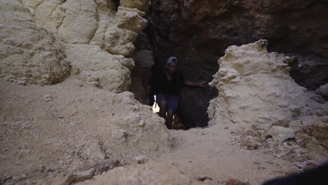 Maneuvering-Malta-cliff-caves-unearthed-discoveries