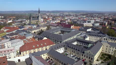Vista-De-La-Ciudad-De-Olomouc,-República-Checa
