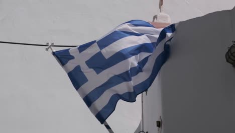 Mykonos-Griechische-Flagge-Slowmotion-4k-30fps