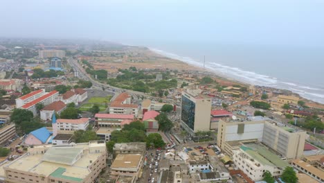 Antena-De-Accra-Central-Con-El-Mausoleo-Kwame-Nkrumah