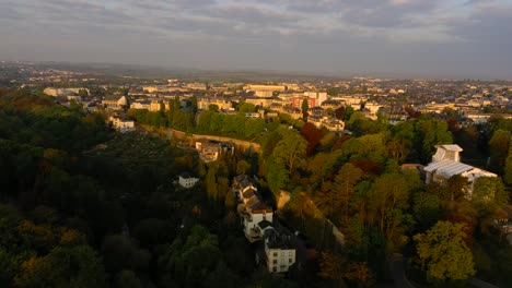 Adolphe-Bridge-Luxembourg-city-drone-footage