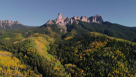 Fall-Auf-Owl-Creek-Pass,-Colorado